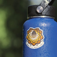 Load image into Gallery viewer, Custom Die Cut Third Eye Mandala Vinyl Stickers

