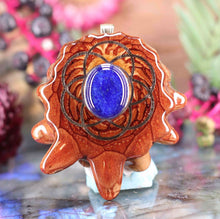 Load image into Gallery viewer, Lapis Lazuli with Seed of Life
